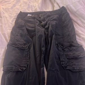 Black Cargo Pants